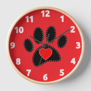 Hond Moeder Tekening Rood