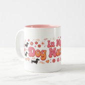 Hond Moeder Tijdperk Mok Dachshund (Voorkant links)