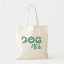 Hond Moeder Tote - Teal 