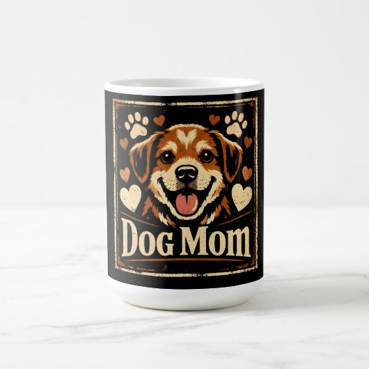 Hond Moeder – Trots Hondenmoeder Liefde Koffiemok (Center)