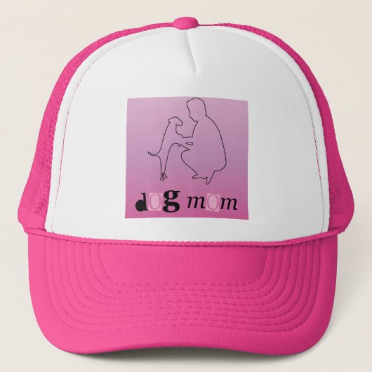 hond moeder trucker pet (Voorkant)