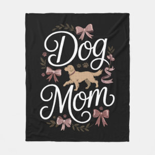Hond Moeder & Vader Motiverende Huisdier Citaat On Fleece Deken