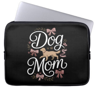 Hond Moeder & Vader Motiverende Huisdier Citaat On Laptop Sleeve