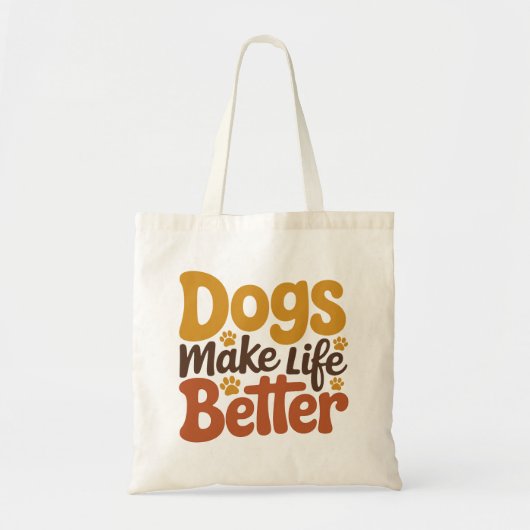 Hond Moeder Valentijn Tote Bag (Voorkant)