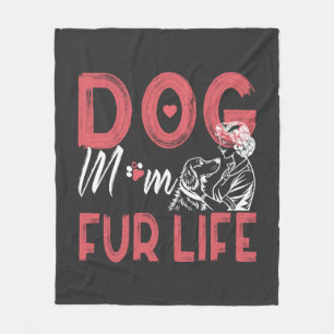 Hond Moeder Voor Het Leven Moederdag Cadeaus Voor Fleece Deken