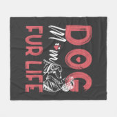 Hond Moeder Voor Het Leven Moederdag Cadeaus Voor Fleece Deken (Voorkant (Horizontaal))
