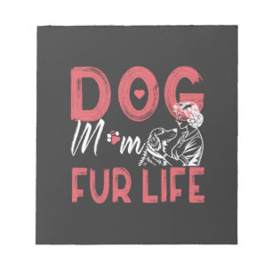 Hond Moeder Voor Het Leven Moederdag Cadeaus Voor Notitieblok