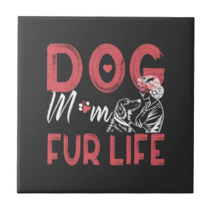 Hond Moeder Voor Het Leven Moederdag Cadeaus Voor  Tegeltje