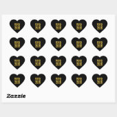 Hond Moeder Wijnliefhebber 2021 Hart Sticker (Vel)