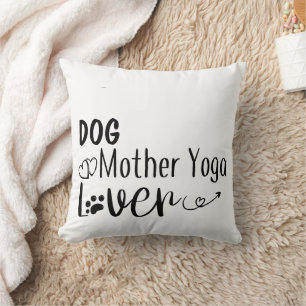 Hond Moeder Yoga Lover-Grappig Kussen