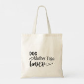 Hond Moeder Yoga Lover-Grappig Tote Bag (Achterkant)