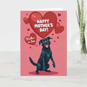 Hond Moederdag kaart