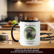 Hond mok met foto