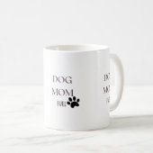 Hond Mom Fuel | Schattigee koffiebeker voor dieren Koffiemok (Voorkant rechts)