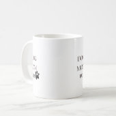 Hond Mom Fuel | Schattigee koffiebeker voor dieren Koffiemok (Voorkant links)