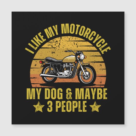 Hond Motorfiets (Voorkant)