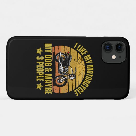 Hond Motorfiets Case-Mate iPhone Case (Achterkant (horizontaal))