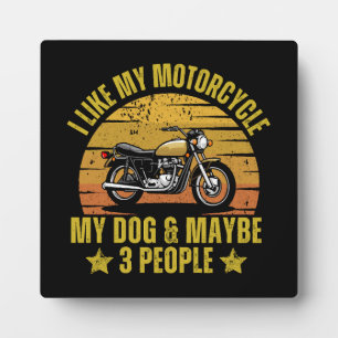 Hond Motorfiets Fotoplaat
