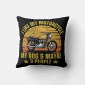 Hond Motorfiets Kussen (Achterkant)