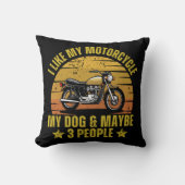 Hond Motorfiets Kussen (Voorkant)