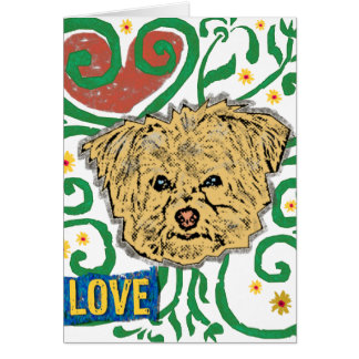 HOND: Multi-Poo Garden of Love met Flowers