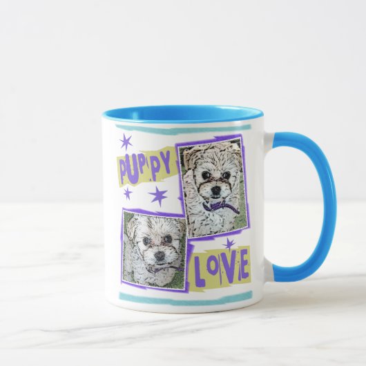 HOND: Multi-Poo Puppy Love Mok (Rechts)