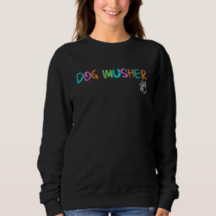 Hond Musher Sledehonden Husky Honden Sleden Stedel Trui