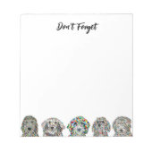 Hond Notitieblok (Voorkant)