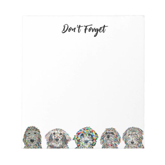 Hond Notitieblok (Voorkant)