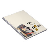 hond notitieboek (Rechterzijde)