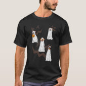 Hond of behandeling van pyjama's Jackolantern ghos T-shirt (Voorkant)