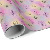 Hond of Puppy Feest Inpakpapier (Rol Hoek)