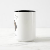 Hond Oma Custom Kat Gezicht Kat Eigenaar Huisdiere Mok (Midden)