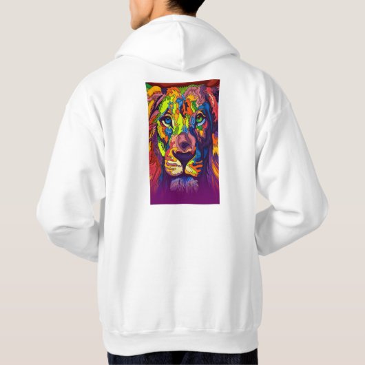hond ontwerp hoodie (Achterkant)