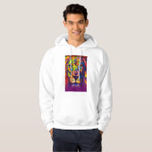 hond ontwerp hoodie (Voorkant volledig)