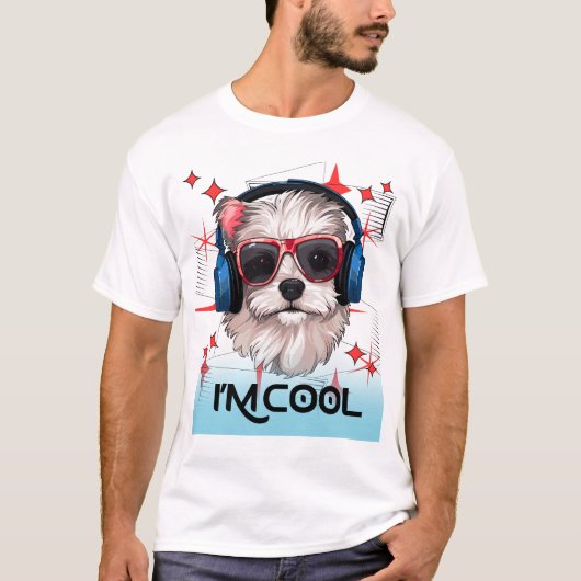 hond ontwerp t-shirt (Voorkant)