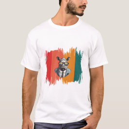 Hond ontwerp t-shirt
