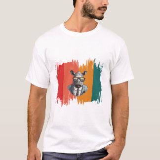 Hond ontwerp t-shirt