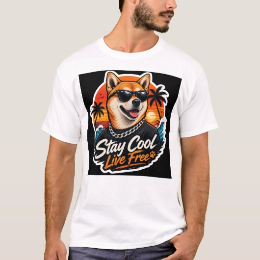 hond ontwerp t-shirt (Voorkant)