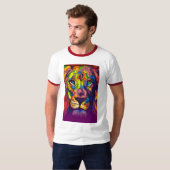 hond ontwerp t-shirt (Voorkant volledig)