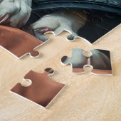 Hond op Bed Legpuzzel (Zijkant)