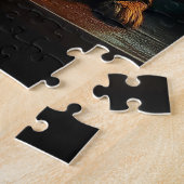 Hond op boot legpuzzel (Zijkant)