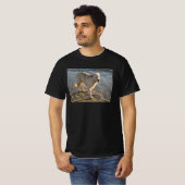 Hond op de oever t-shirt (Voorkant volledig)