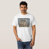 Hond op de oever t-shirt (Voorkant volledig)