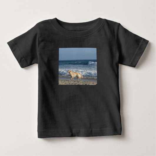 Hond Op Het Strand (Voorkant)