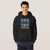 Hond Op Het Strand Hoodie (Voorkant volledig)