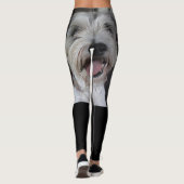 hond op je broek leggings (Achterkant)