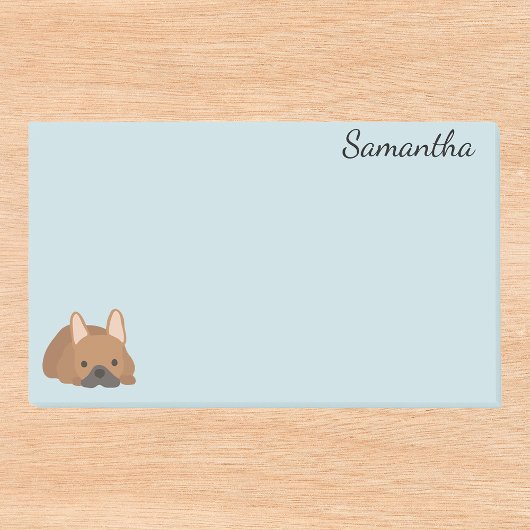 Hond Op maat Franse Bulldog Post-it® Notes