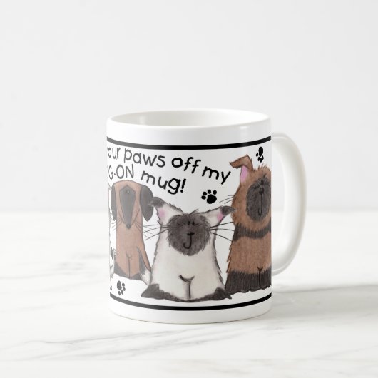 Hond op Mok (Voorkant rechts)