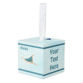 Hond op sneeuw - Alaska Decoratie (Voorkant hoekig)